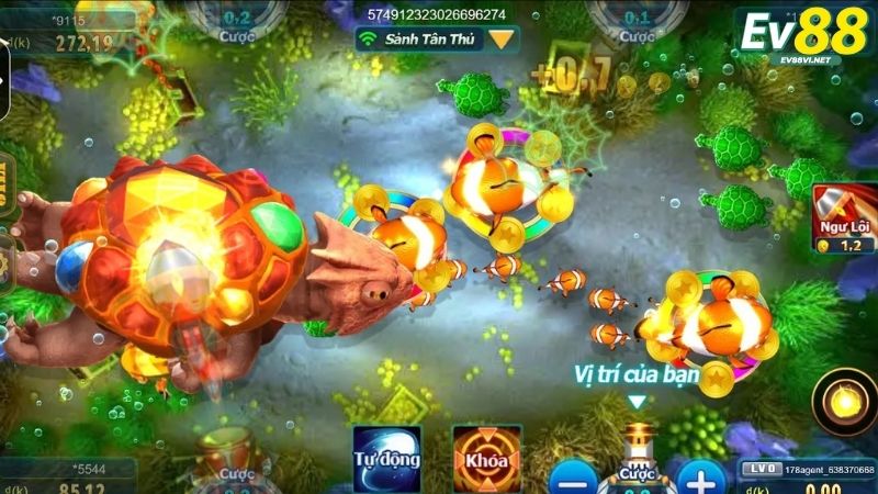Áp dụng theo thủ thuật chơi ria
