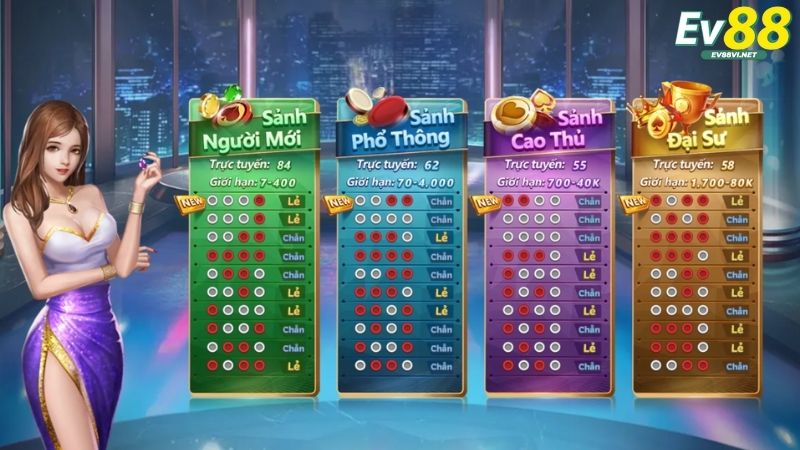 Bí quyết cá cược Xóc Dĩa trên nhà cái EV88