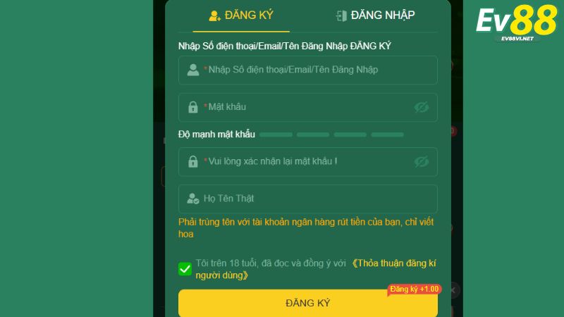 Lý do nên đăng ký EV88 anh em cần biết